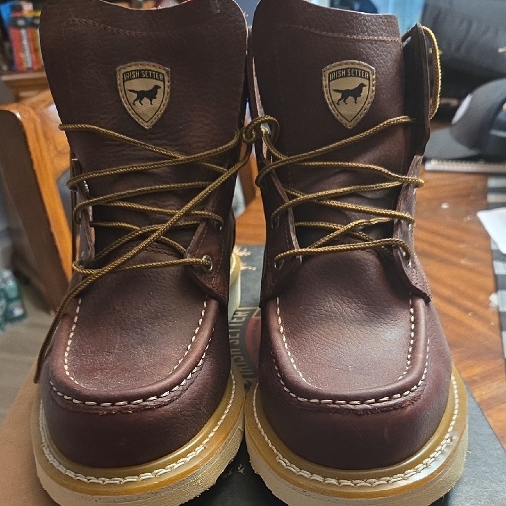 Irish Setter Men's Dark Brown Leather Boots